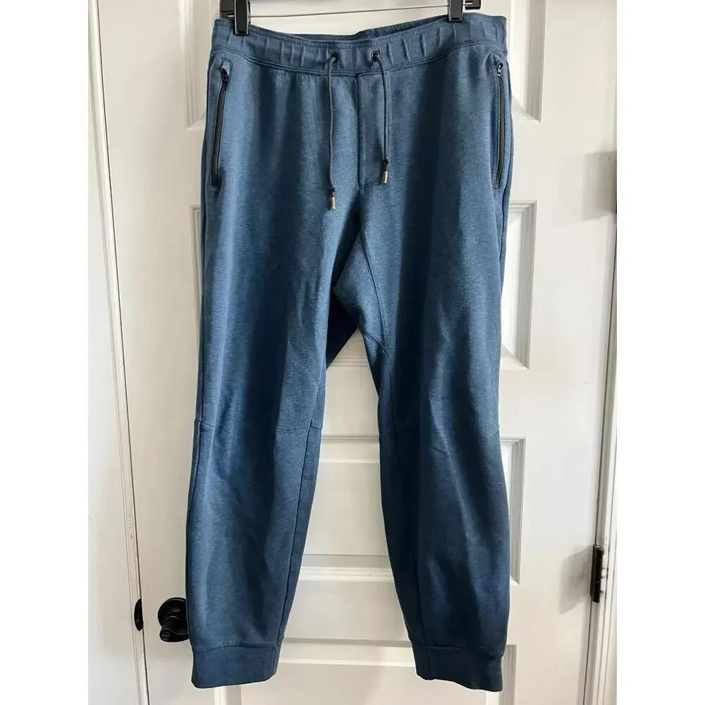 Uniqlo Joggers Men’s Dark Blue Drawstring Sz XL Relax